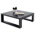 Grey Aluminum Outdoor Side Table V934