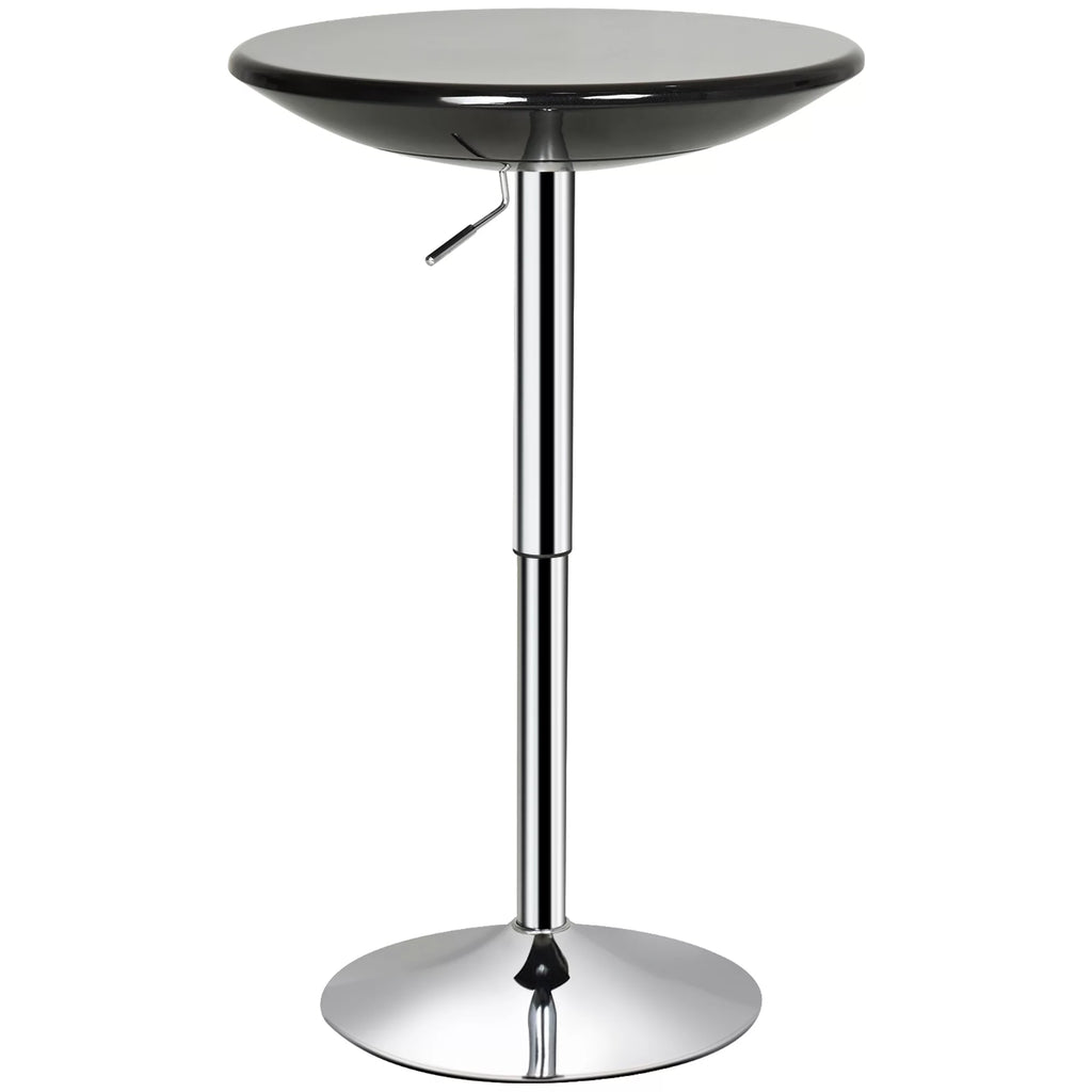 Round Adjustable Bar Table with Metal Base T1589