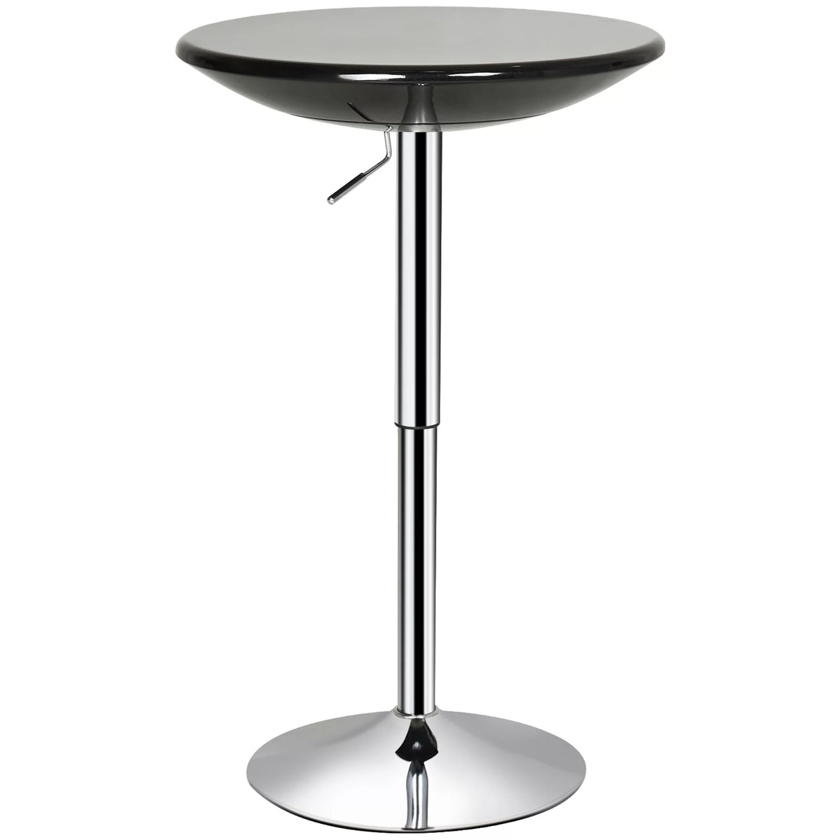 Round Adjustable Bar Table with Metal Base T1589