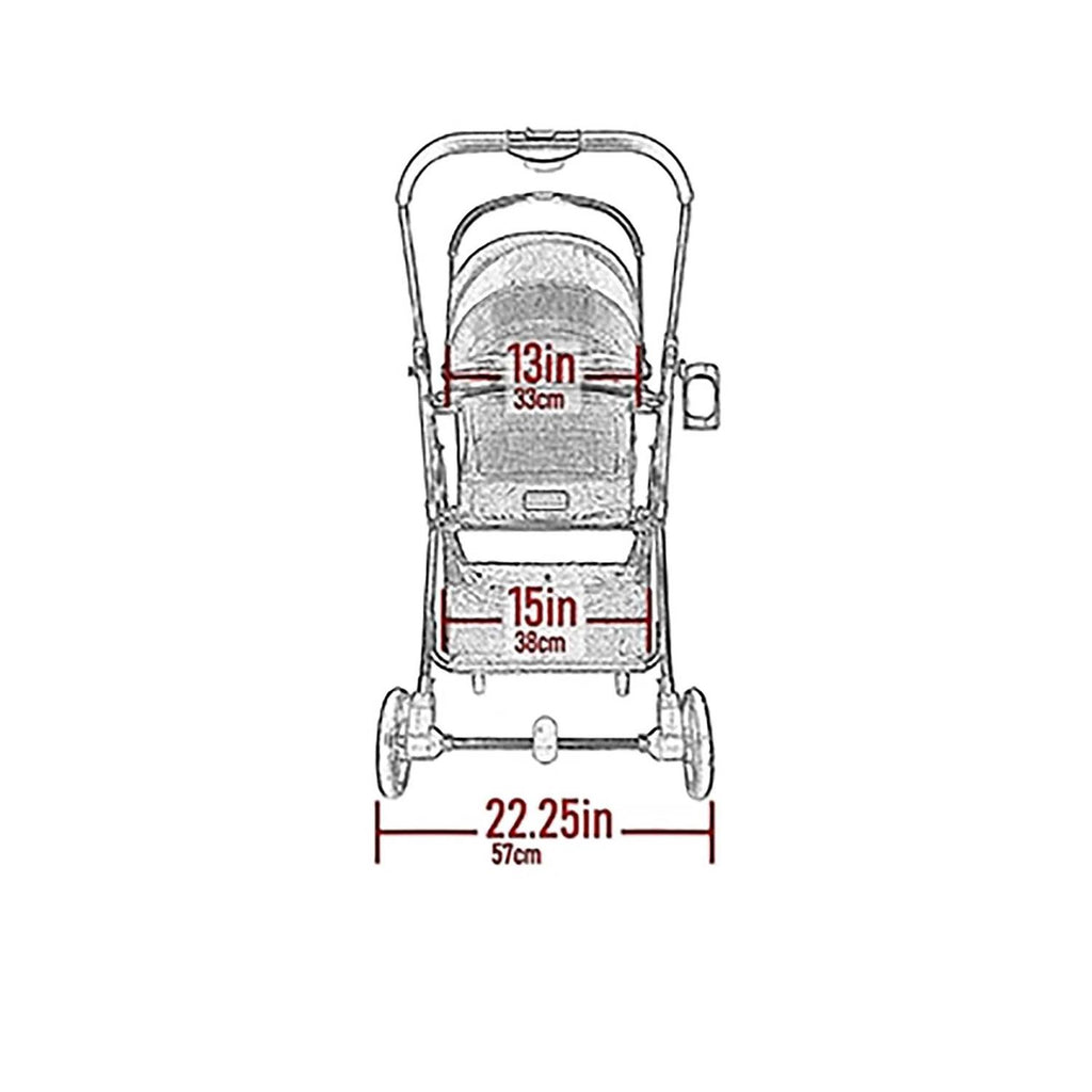 Pet Stroller, Booster and Carrier Travel System V957