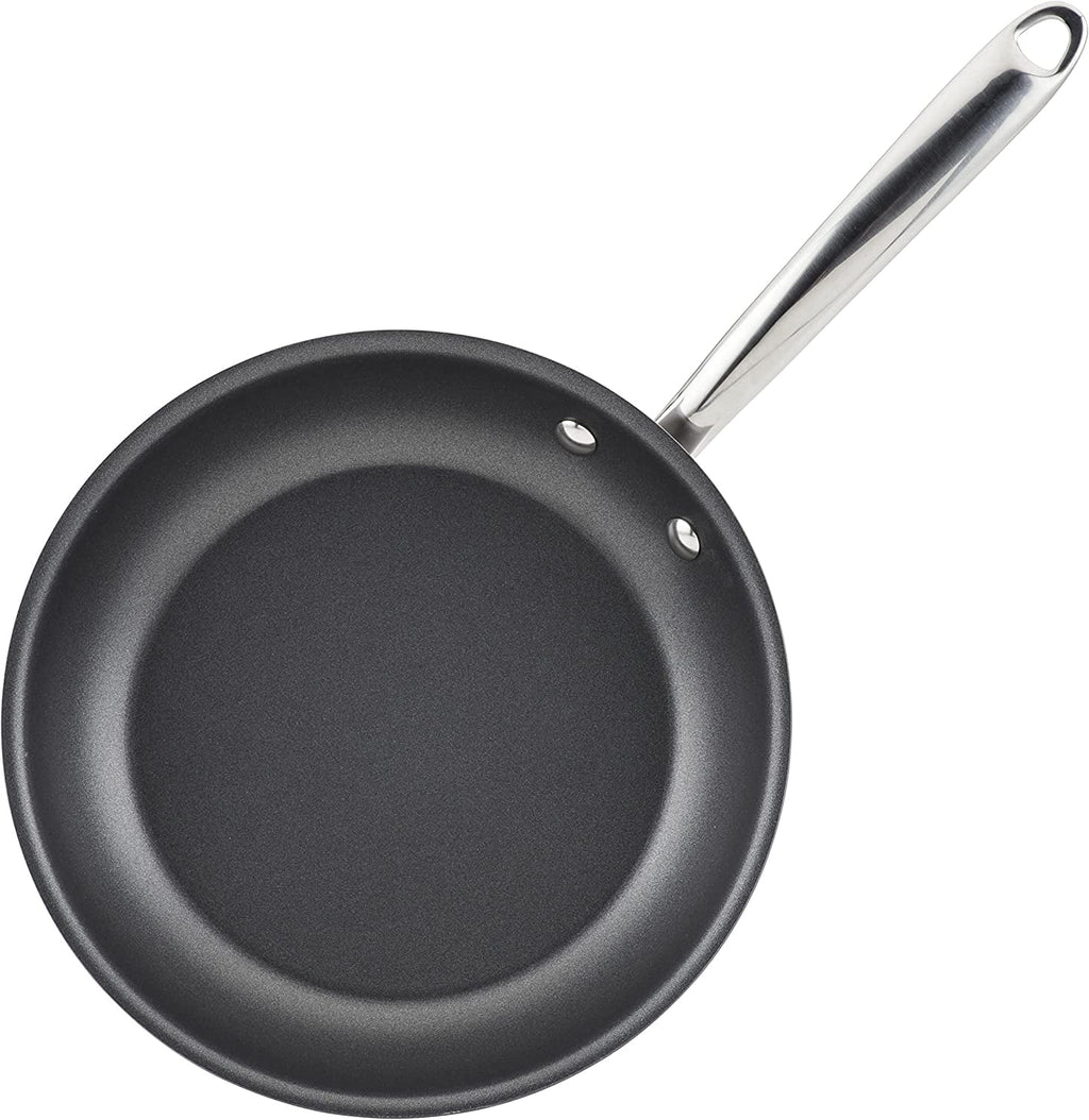 Stainless Steel Hard Anodized 11 Piece Nonstick Cookware Set B49942
