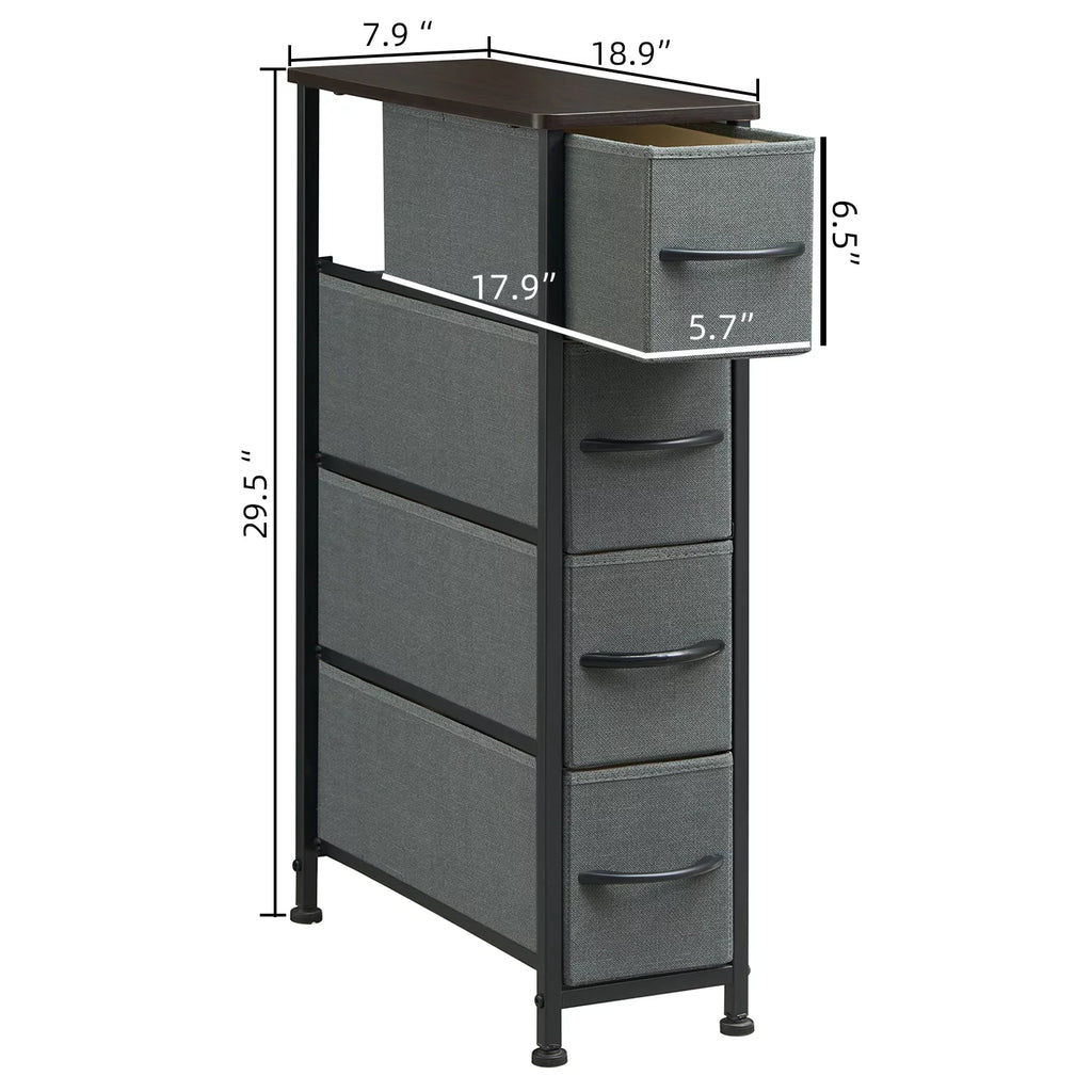 Narrow 4 Drawer Dresser G34527
