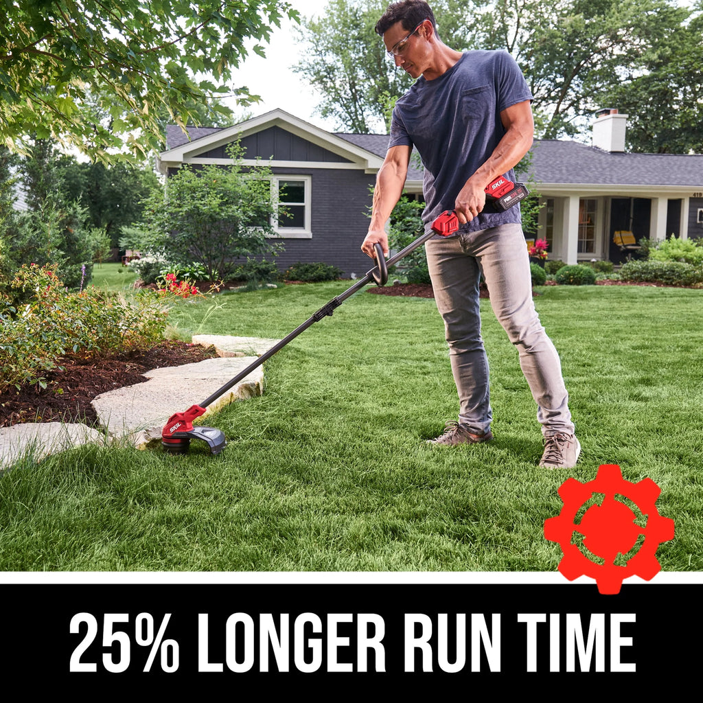 20V Brushless String Trimmer & Leaf Blower Combo Kit A527