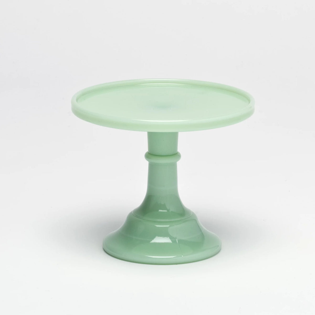 6" Cake Plate Jade V24217
