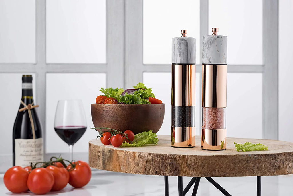 Salt and Pepper Grinder Set with Ceramic Mechanism R4932
