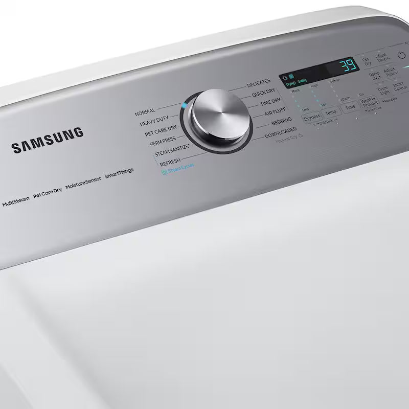 7.4 cu. ft. Electric Dryer with Steam Sanitize in White P4118