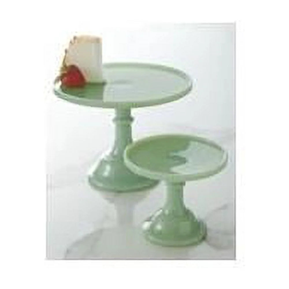 6" Cake Plate Jade V24217