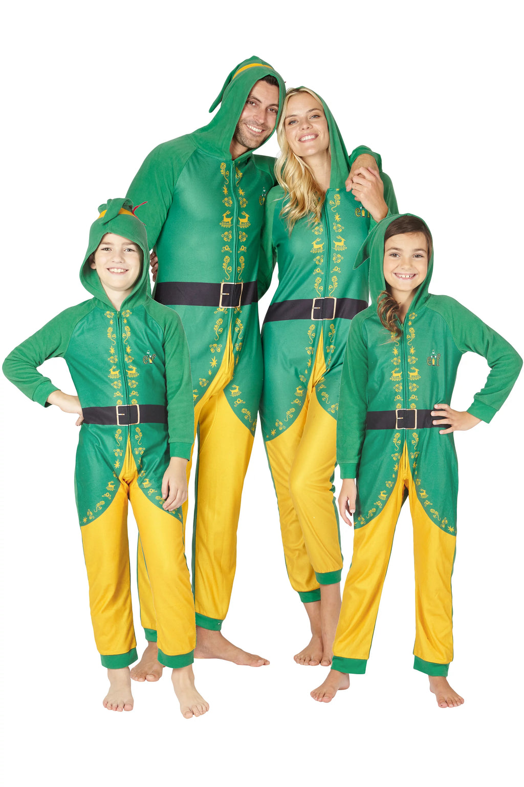Green One Piece Costume Pajama Set J70042