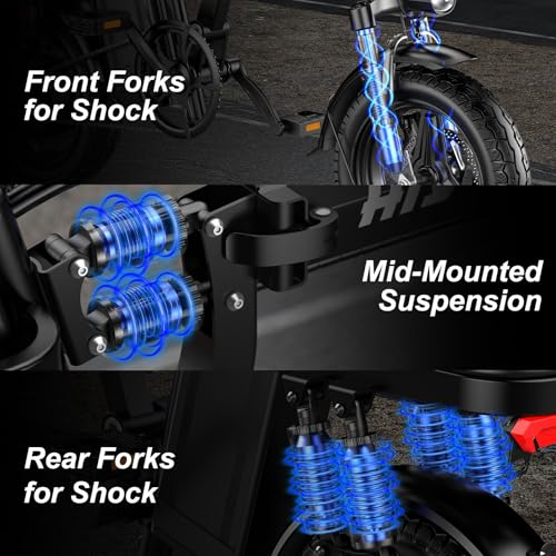 Foldable Electric Bike with 700W Motor and 480Wh Battery F78083