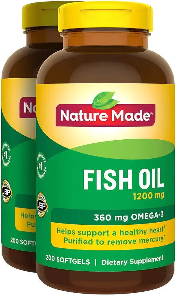 Fish Oil 1200 mg Softgels Omega 3 Z286224
