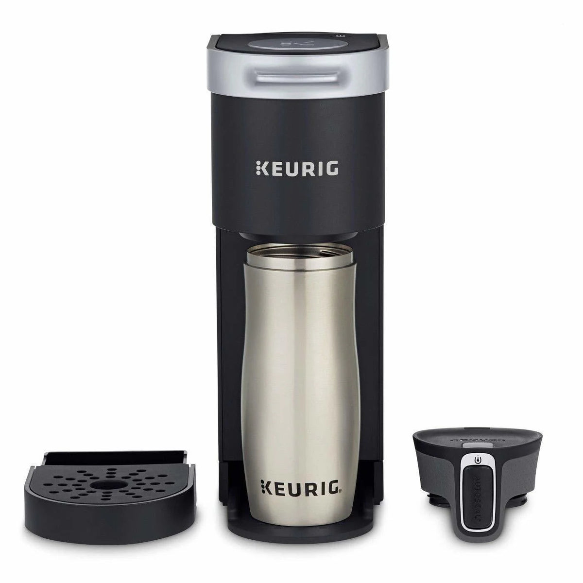 Single-Serve Coffee Maker with Descaling Powder and 12-Count Coffee Pack N890