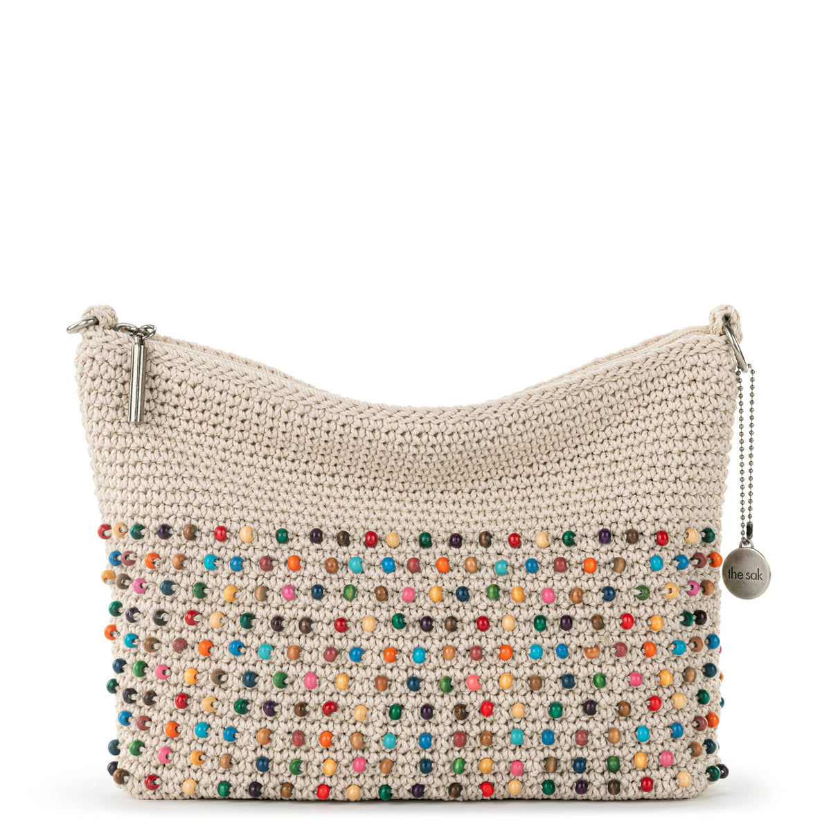 Hand-crochet Recycled Polypropylene Yarn Convertible Crossbody L7227