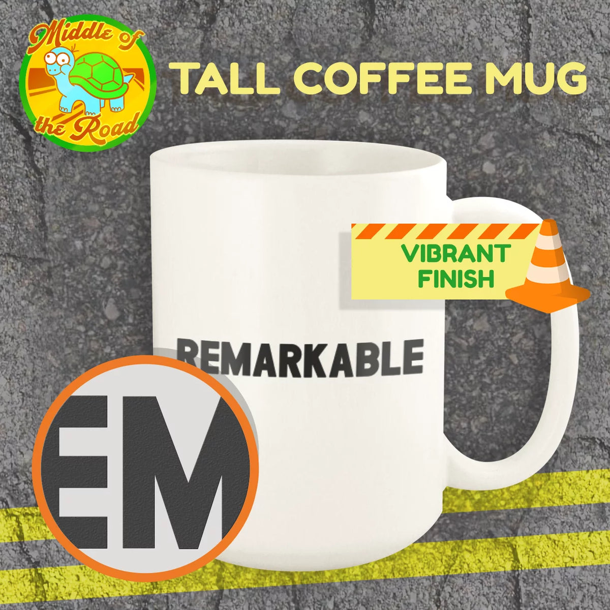 Ceramic 15oz White Mug V52579