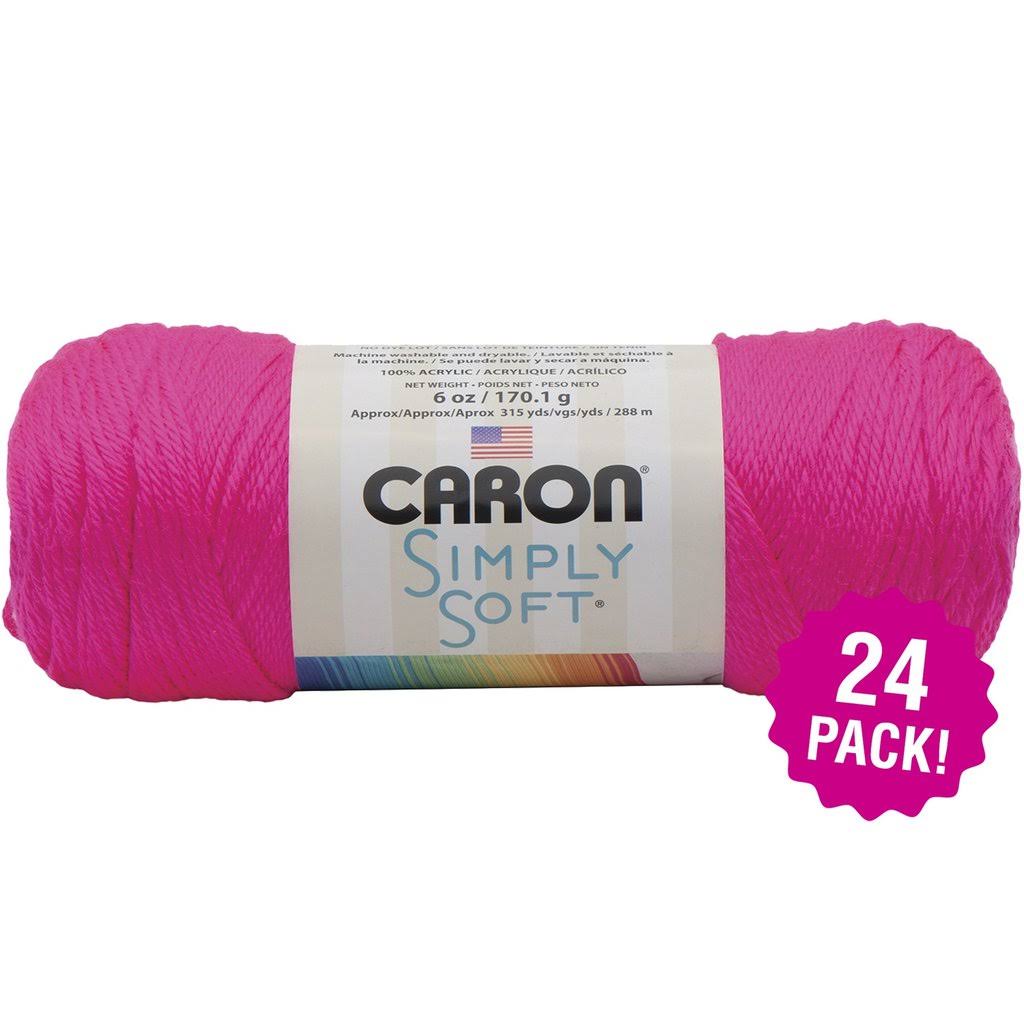 Neon Pink Yarn W95374
