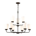 9-Light Oil Rubbed Bronze Chandelier C5903