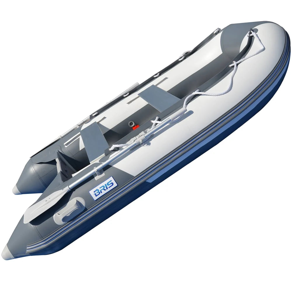 9.8 Ft. Inflatable Boat Dinghy Tender Raft with Aluminum Floor Z145856