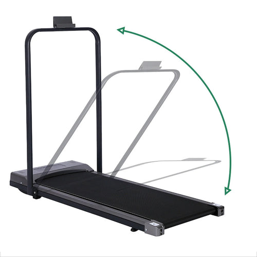 2 In 1 Foldable Small Electric Treadmill F612