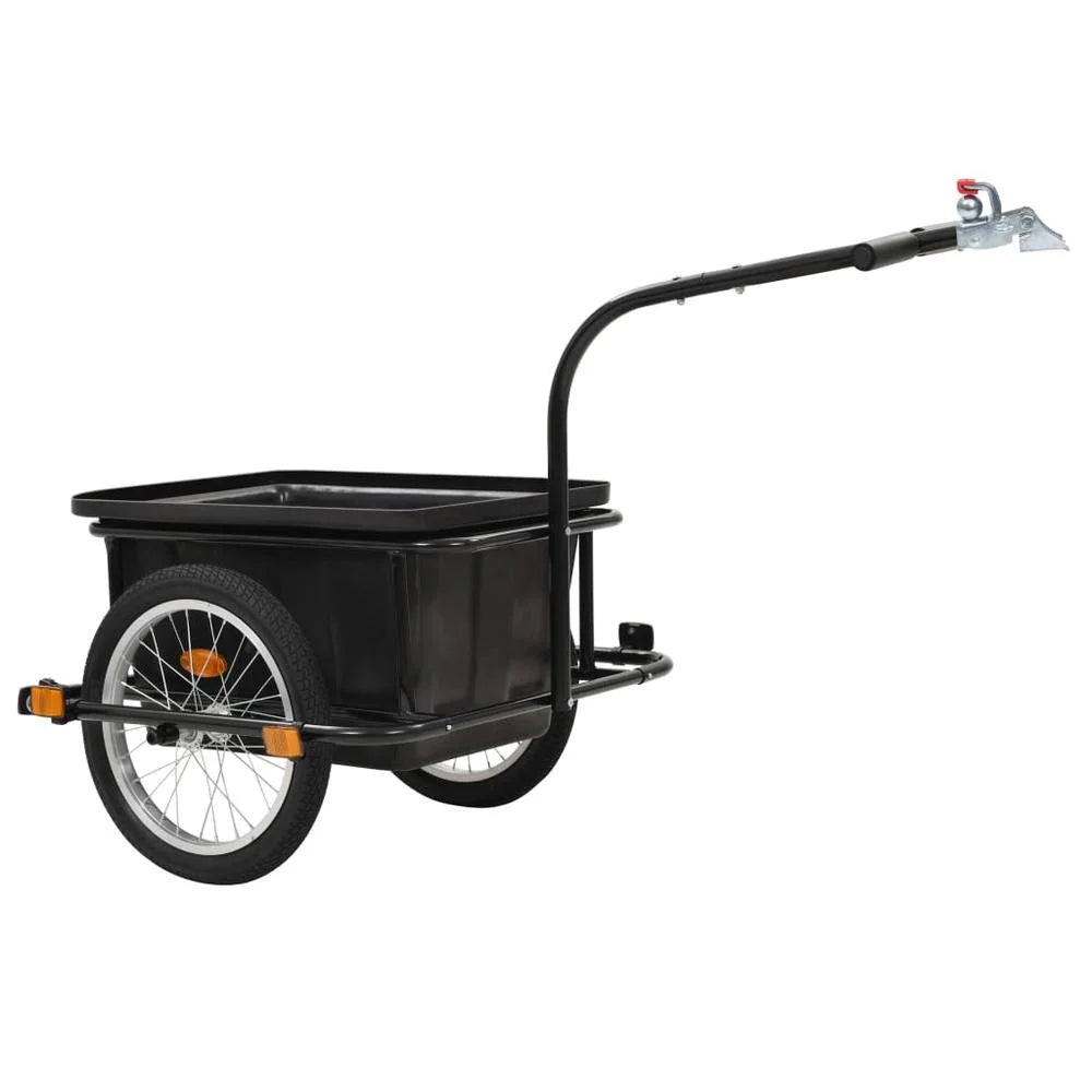 Bike Cargo Trailer Black 50 L A898