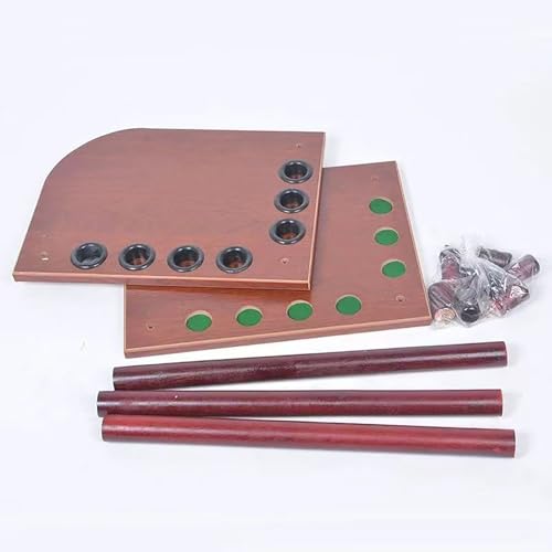 7 Hole Billiard Cue Rack C242