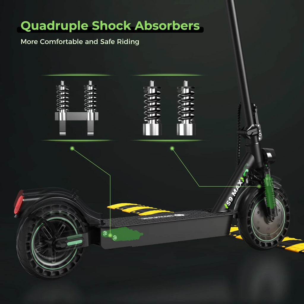 500W Electric Scooter with 10-inch Honeycomb Tires G639705