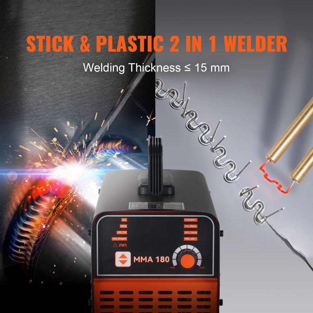 200Amp 3 in 1 Welder Machine 110/220V IGBT Inverter ARC Welding Machine L53173