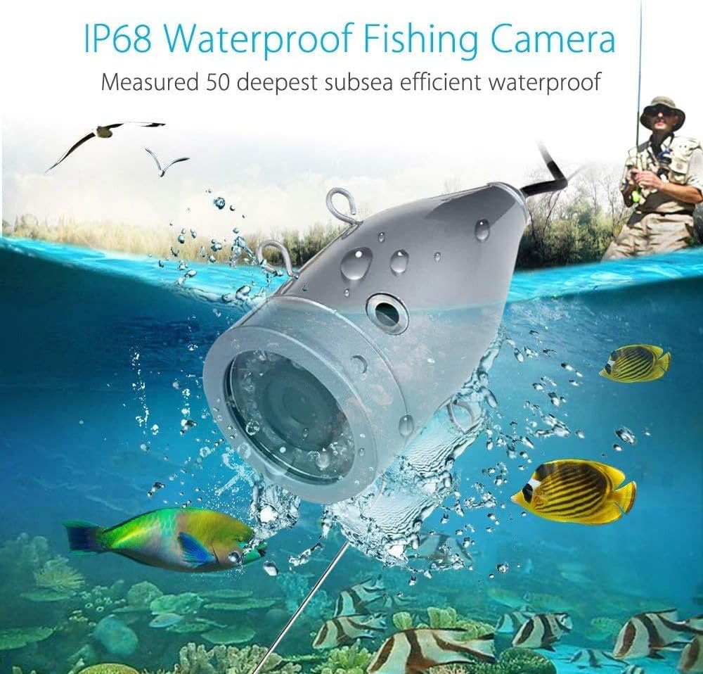 7 inch LCD Monitor 1000TVL Camera 12pcs IR LED DVR Fishing Camera N71938