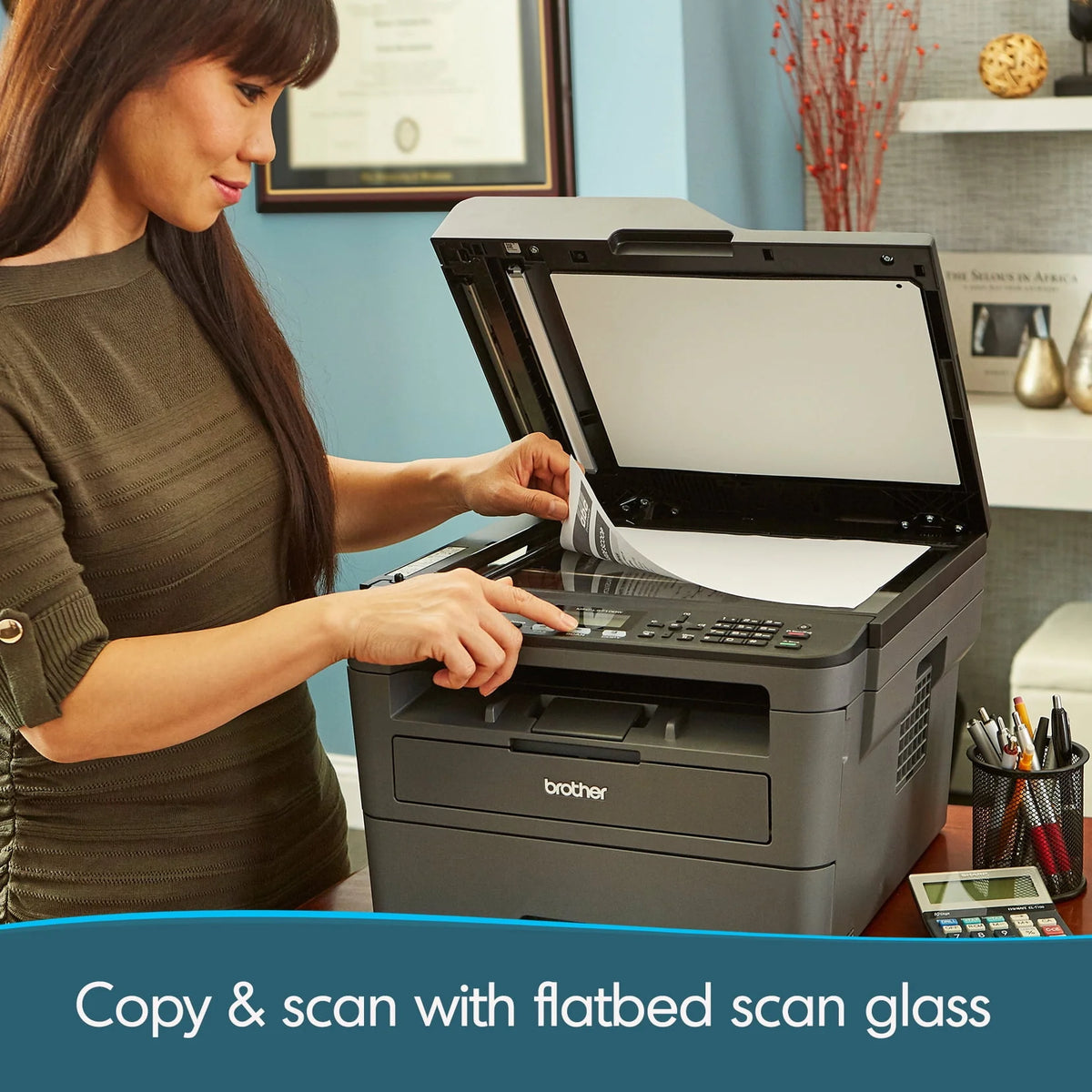 Compact Laser All-in-One Printer with Duplex Printing G604843