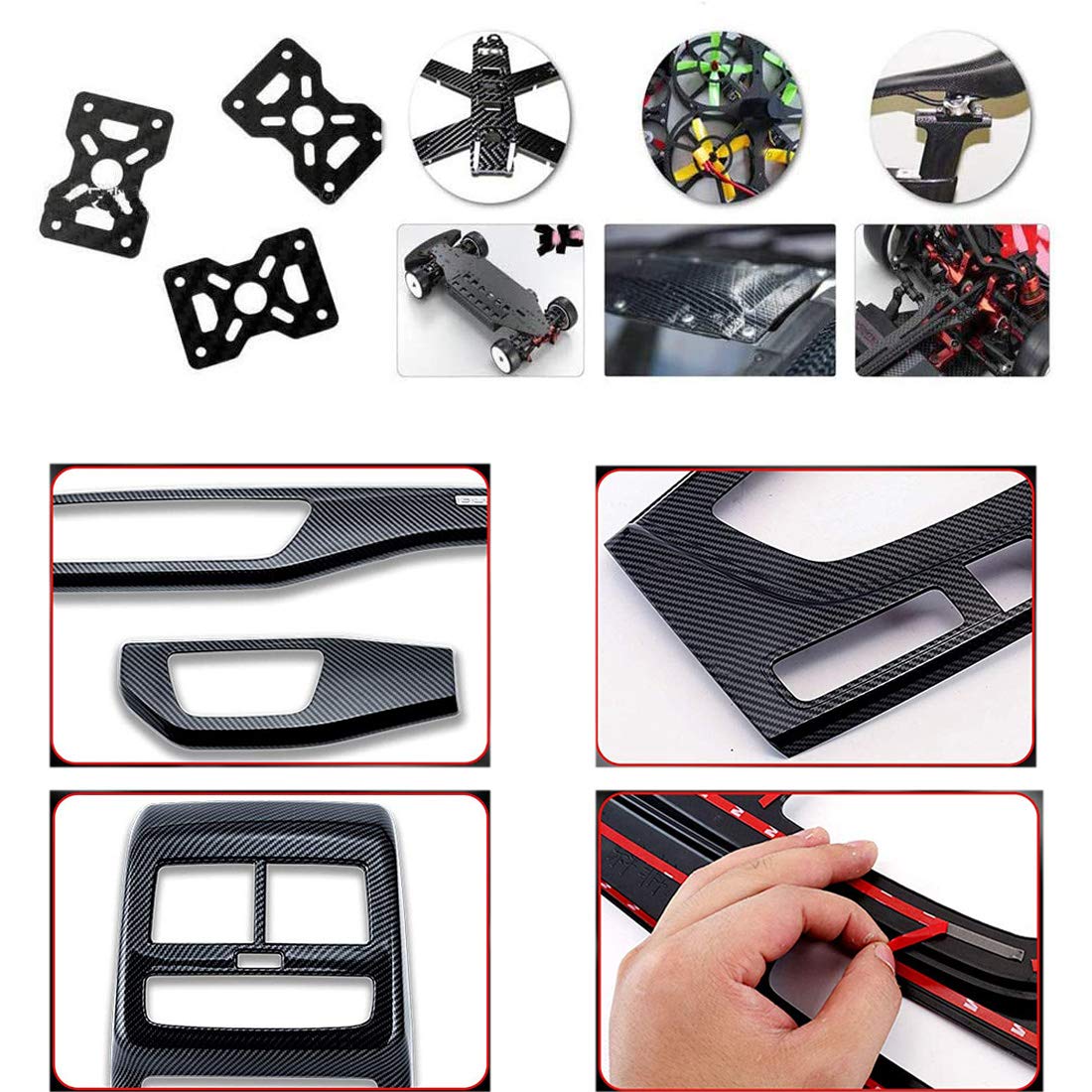 Carbon Fiber Sheets 3K Twill Matte Plate K5342