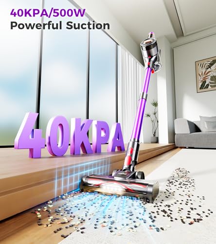 Cordless Stick Vacuum Cleaner 500W 40Kpa 60Mins X7840