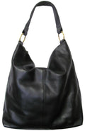 Genuine Leather Handbag - Black R83654