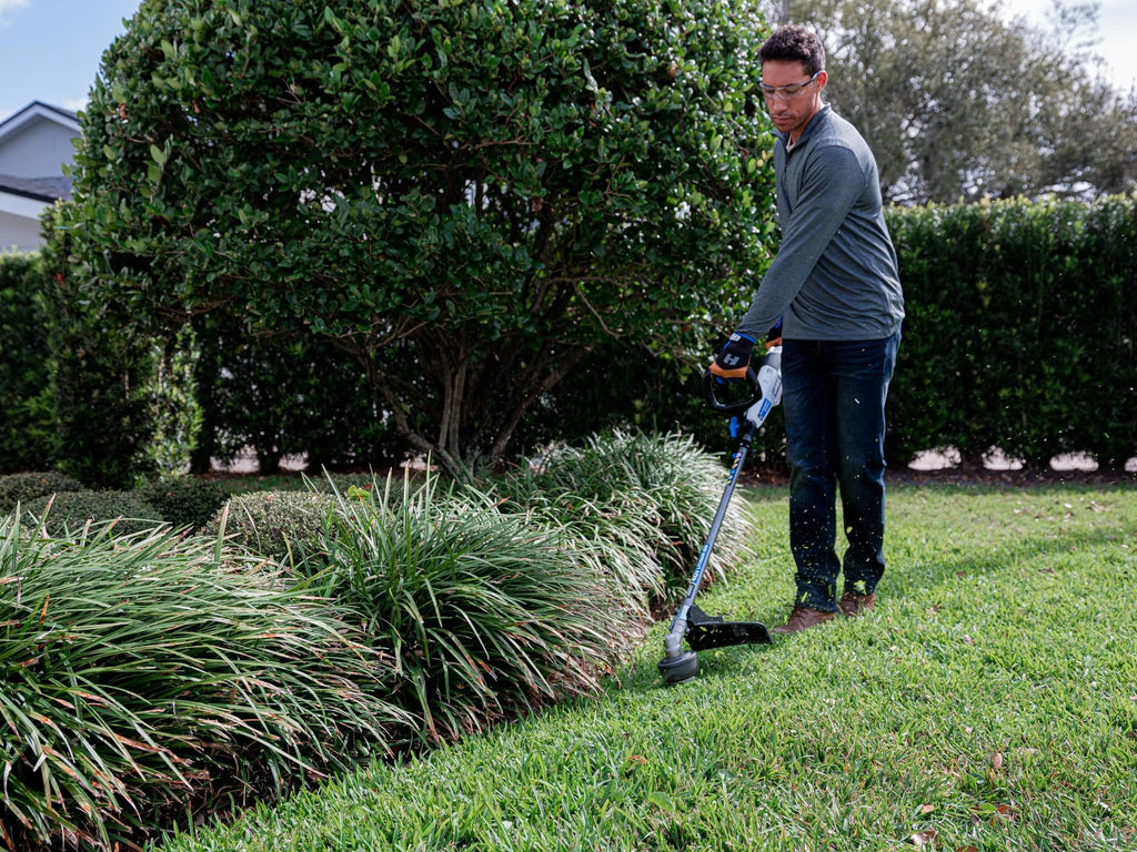 Cordless 15-inch String Trimmer Kit with Edger Attachment T118
