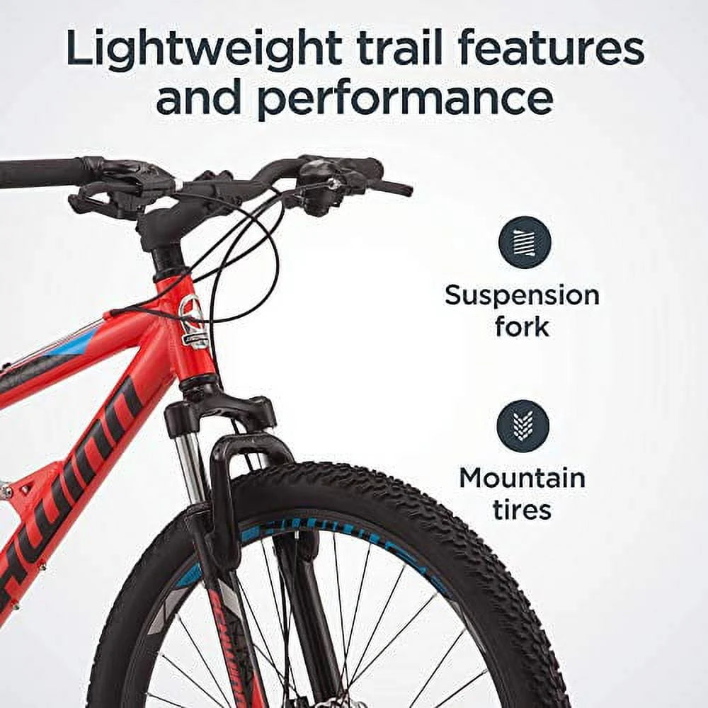 26 In. Wheels 24-Speed Aluminum Full Suspension Mountain Bike H331