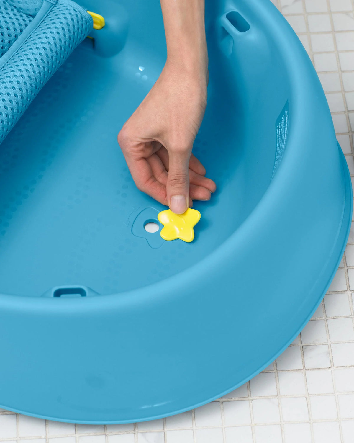 Baby Bath Tub, 3-Stage Smart Sling Tub, Blue C28017