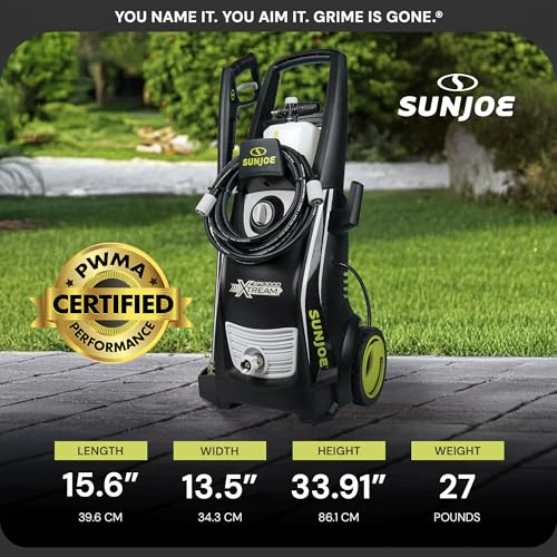 Electric Pressure Power Washer, 2030 PSI, 1.2 GPM, Dual Soap Tanks J388