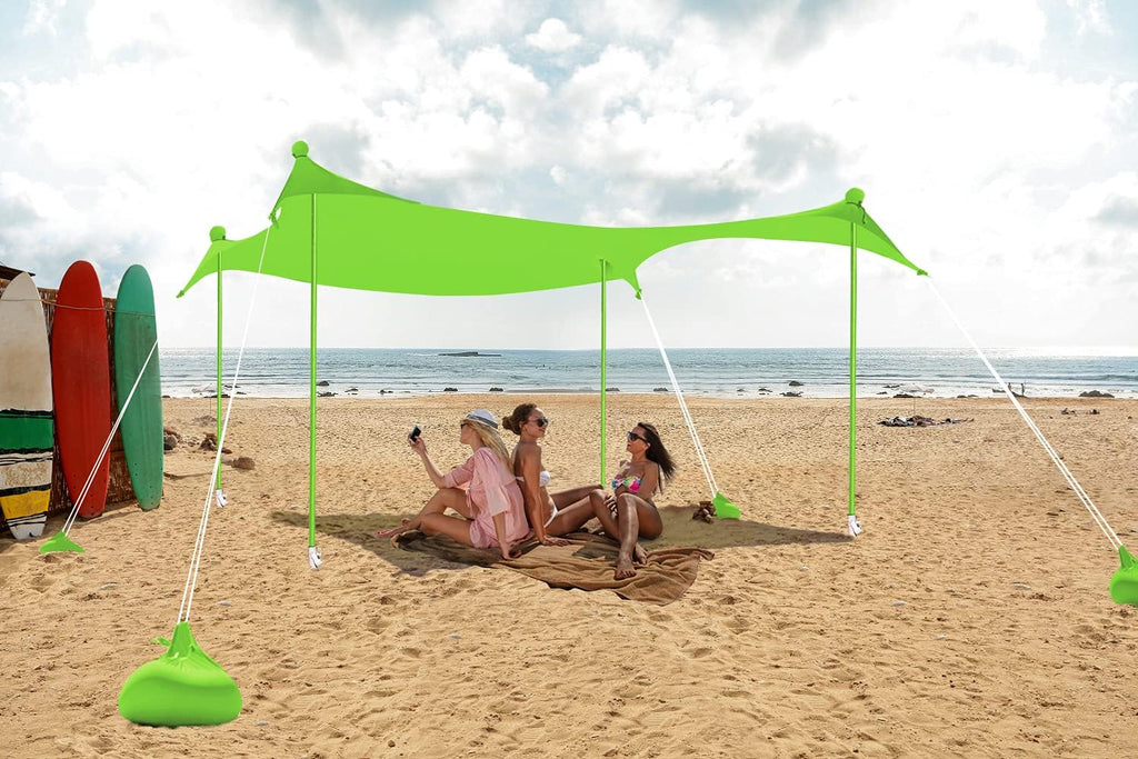 Portable Sun Shelter 10x9 FT Kelly Green K576030