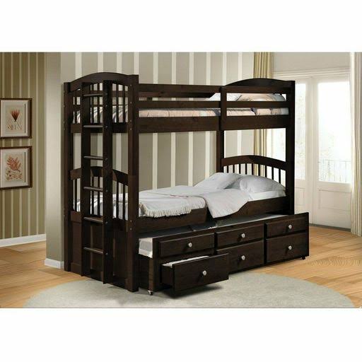 Twin Over Twin Bunk Bed D154