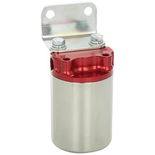 Red 100 Micron Canister Fuel Filter S3765