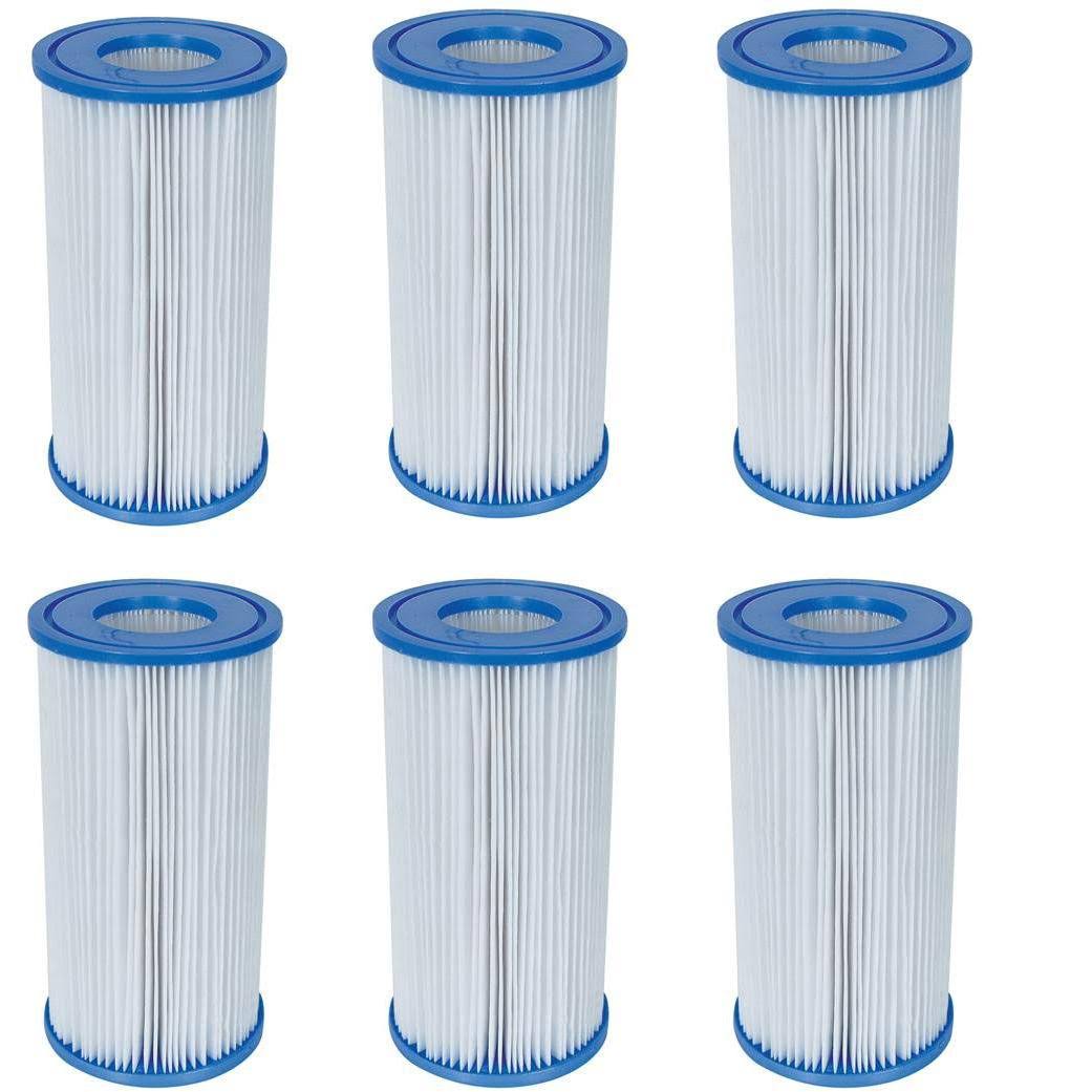 Swimming Pool Filter Pump Replacement Cartridge 6 Pack C44774