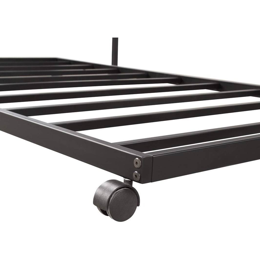 Twin-size Metal Daybed with Trundle E2337