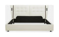 King Size Bonded Leather Bed O8805