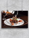Lamb Chops With Veggies Poster L553