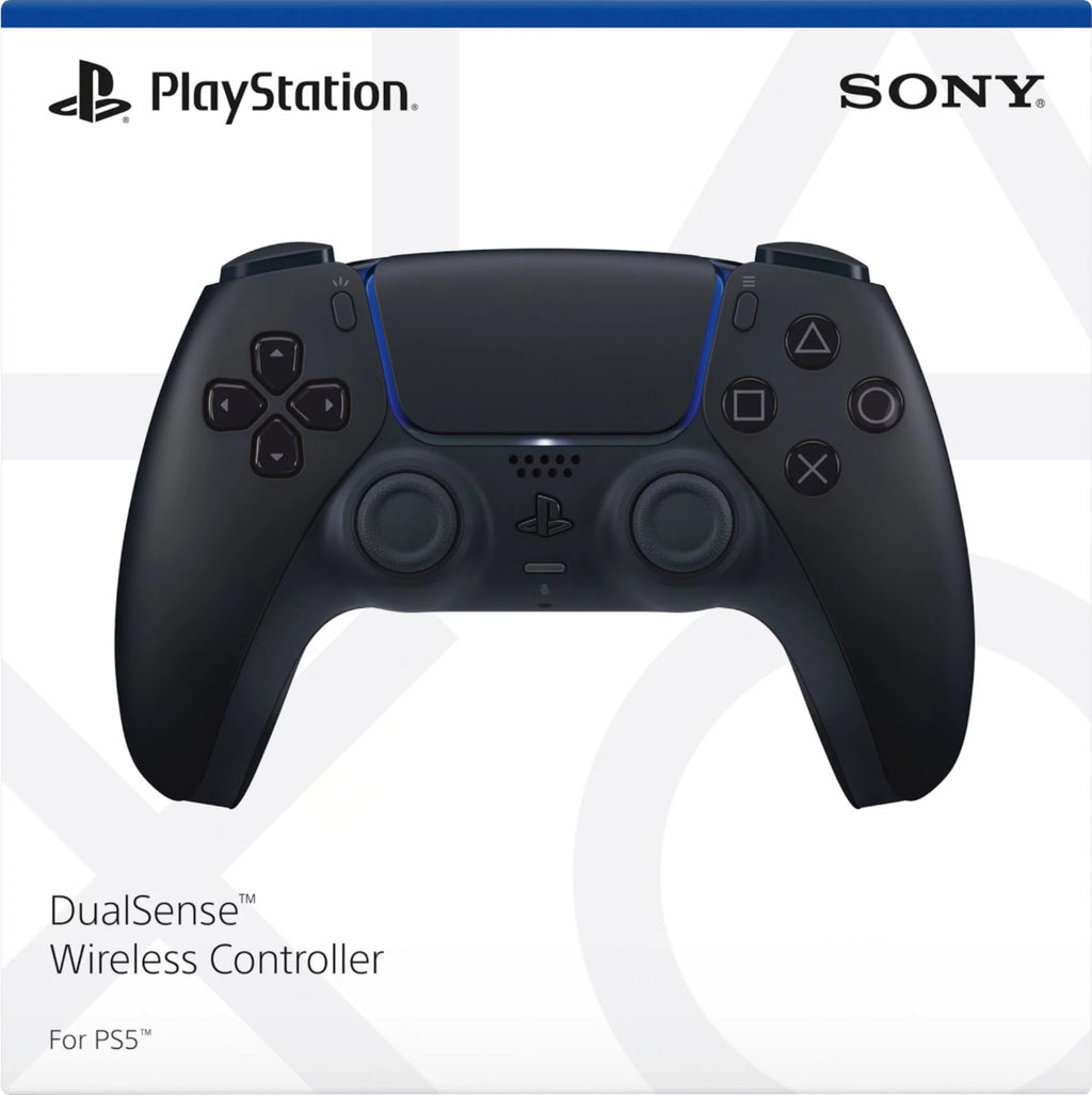 White and Midnight Black PlayStation 5 Disc Edition with Two Controllers C86970