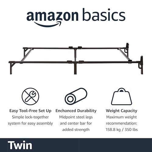 Metal Bed Frame, Full, Black G362470