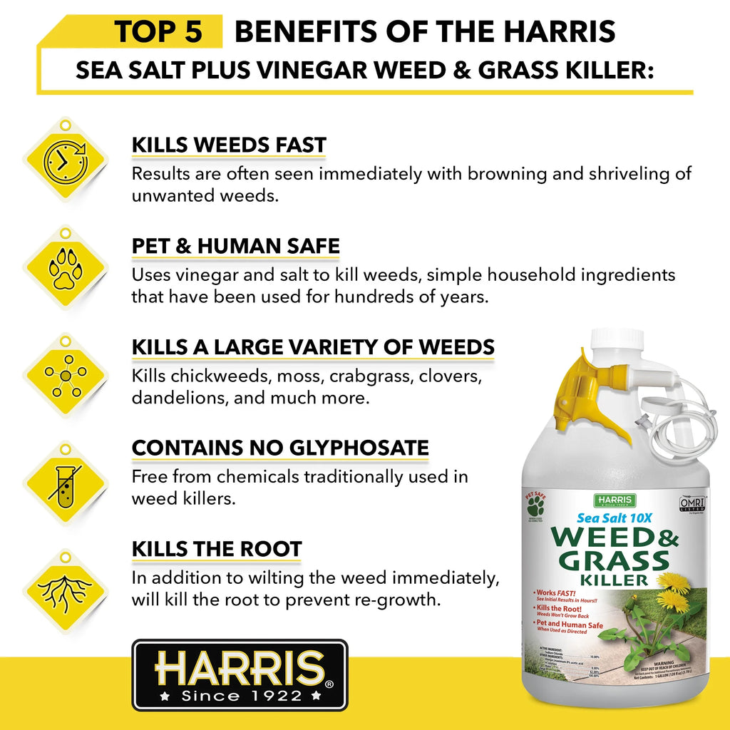 Sea Salt Weed & Grass Killer 128 oz V649