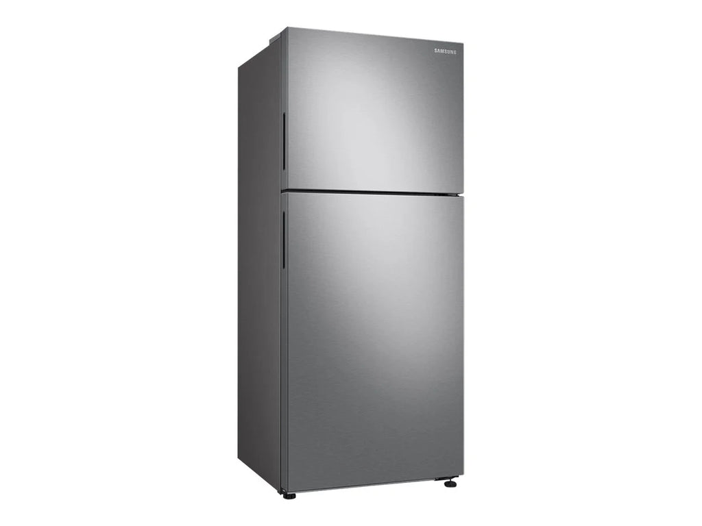 Top Freezer Freestanding Refrigerator Black Stainless Steel T7308