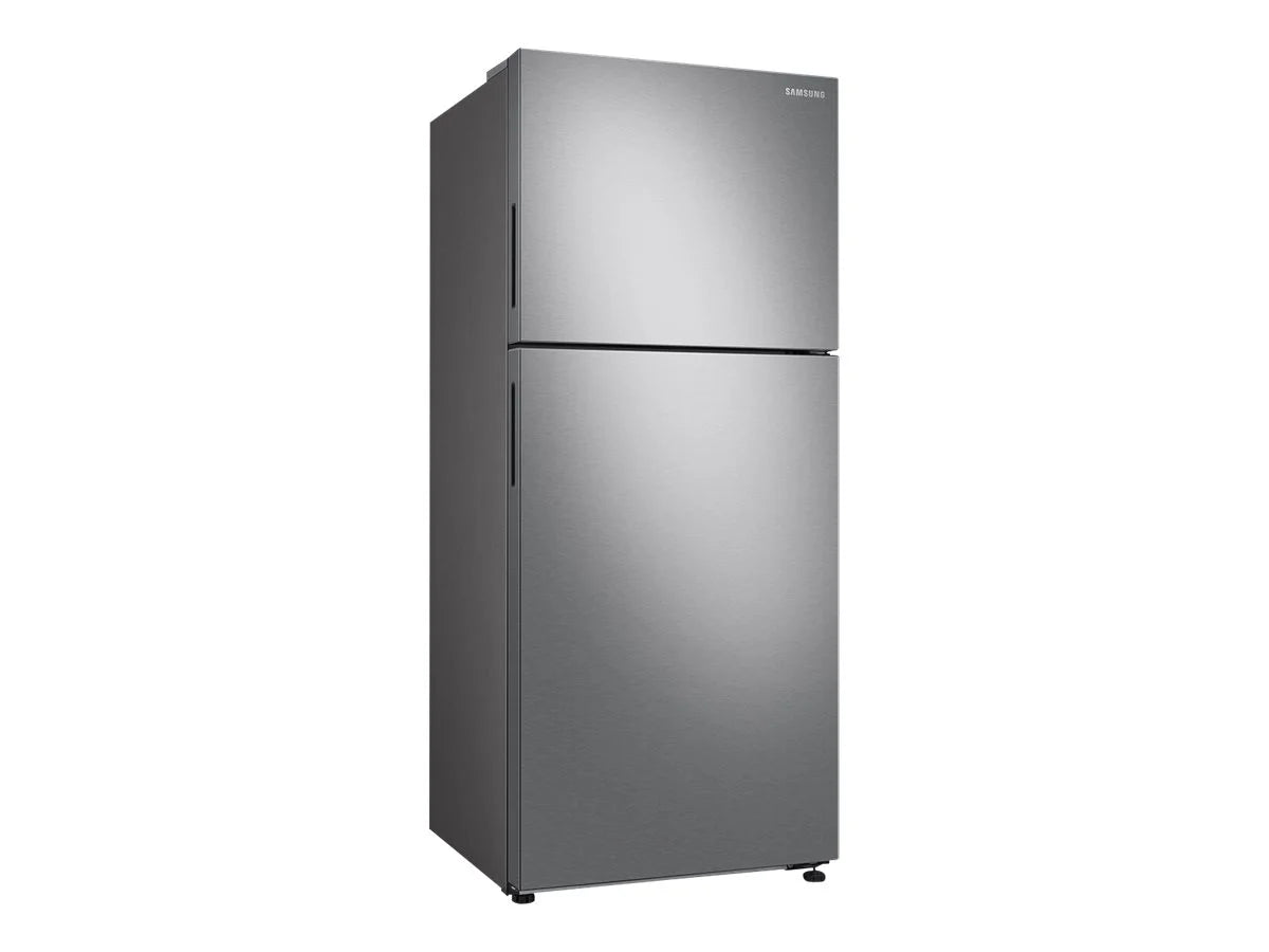 Top Freezer Freestanding Refrigerator Black Stainless Steel T7308