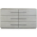6 Drawer Cotton Gray Dresser Y75526