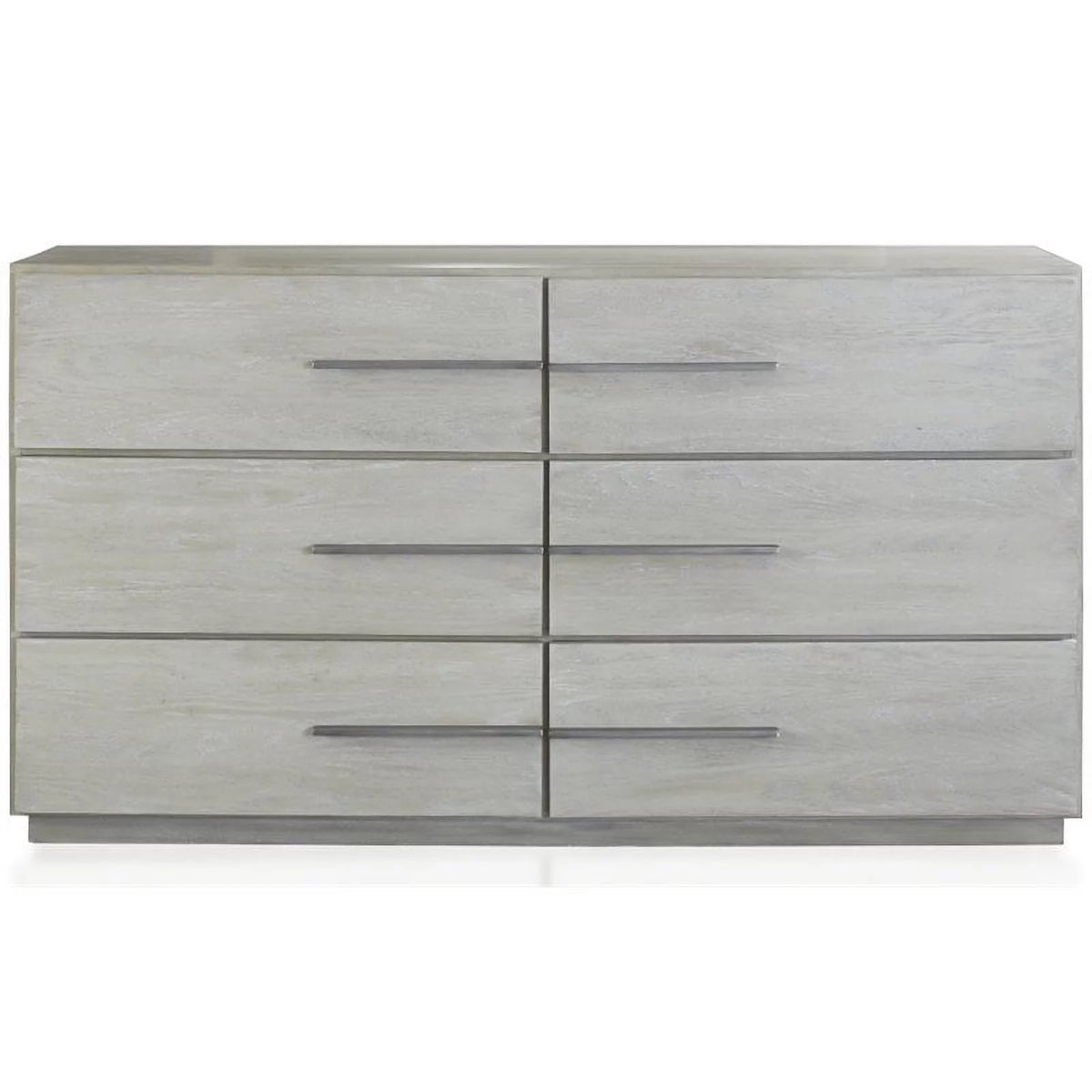 6 Drawer Cotton Gray Dresser Y75526