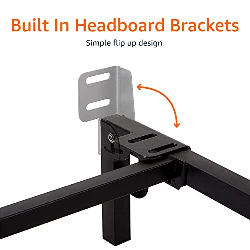 Metal Bed Frame, Full, Black G362470