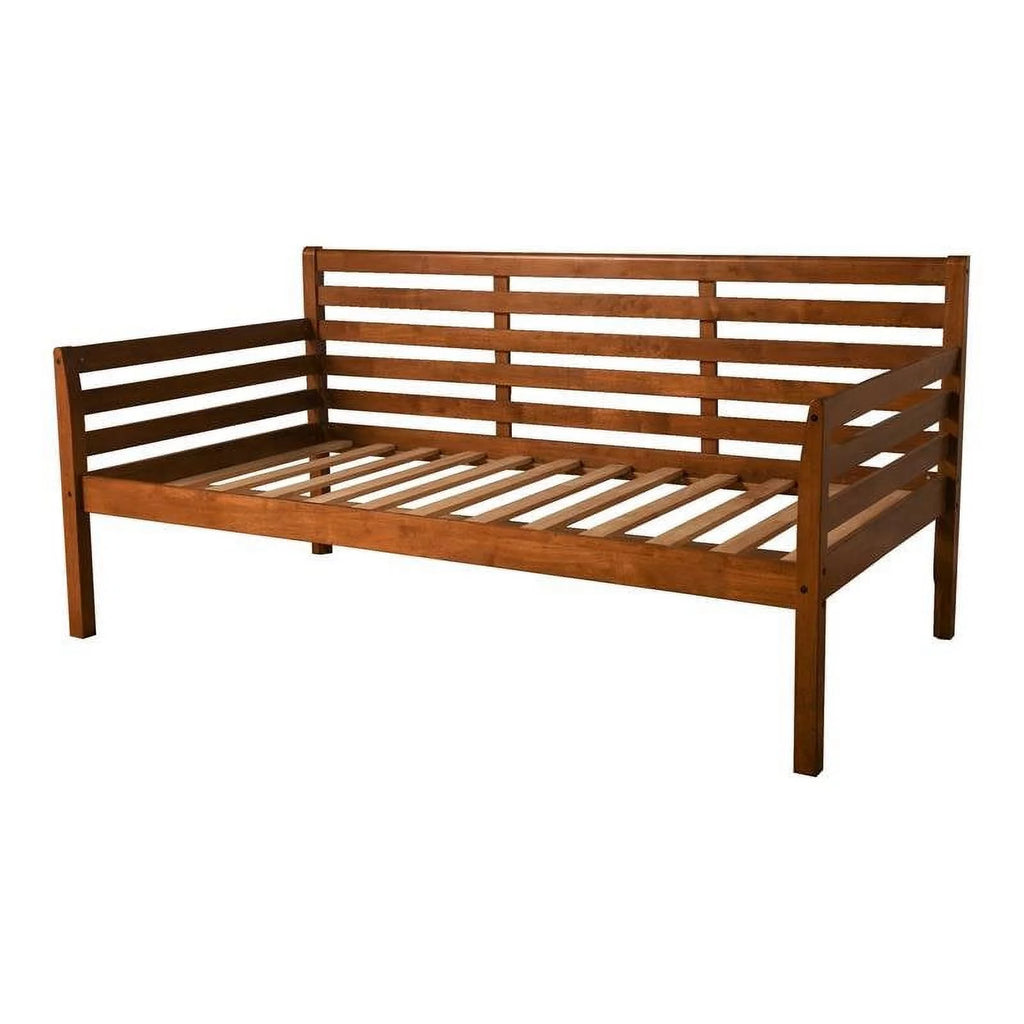 Medium Brown 2-Piece Daybed with Mattress C872